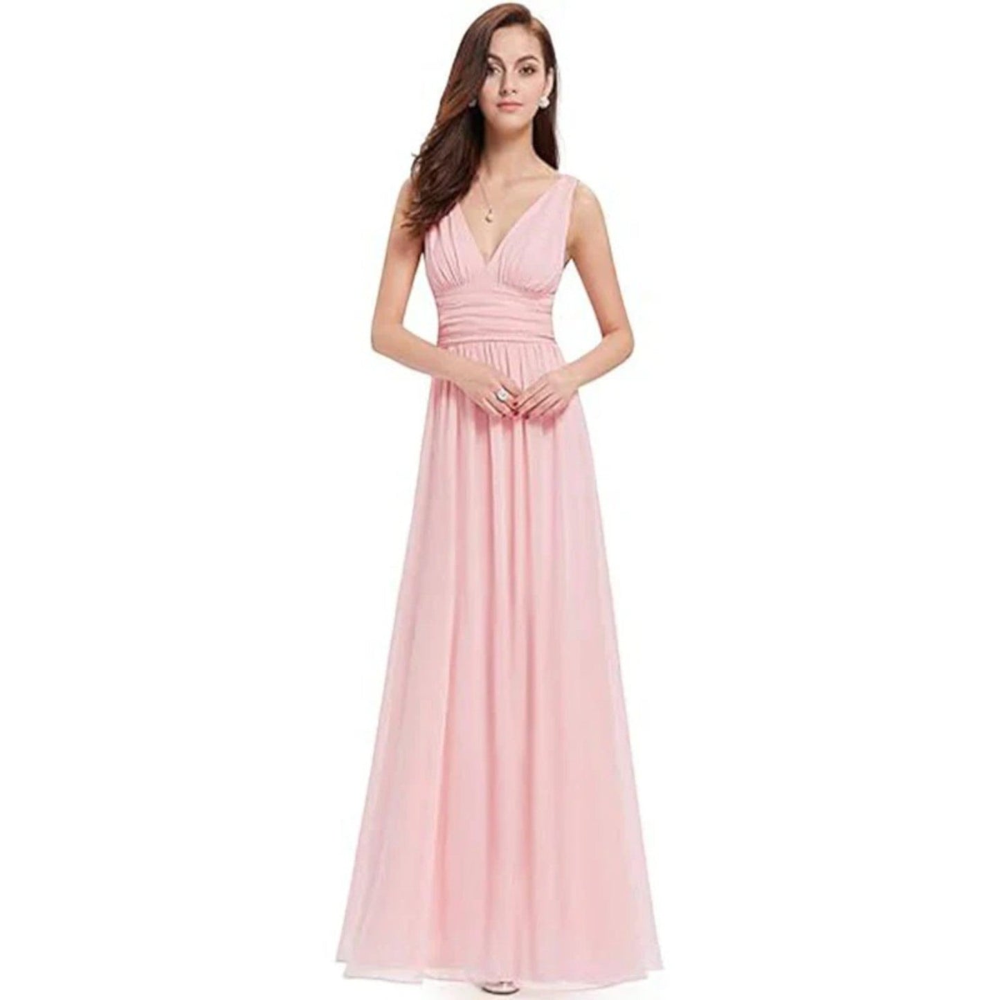 Elegante Jurk Incl. V-hals | Maxi