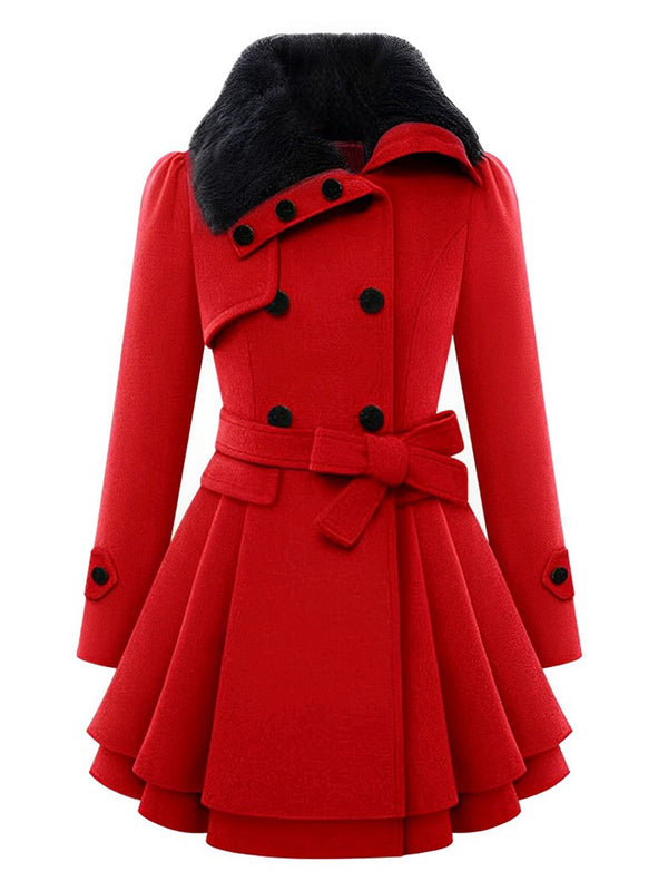 Warme Winterjas Incl. Bontvoering Voor Dames - Vienna