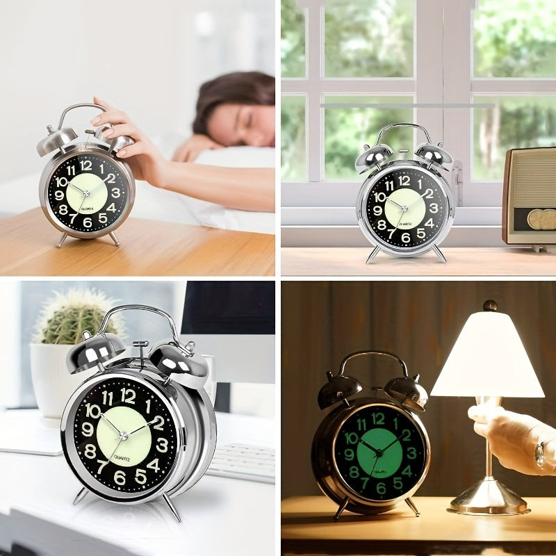 BellBlast Wekker – Klassieke Dubbele Belkracht voor Zware Slapers