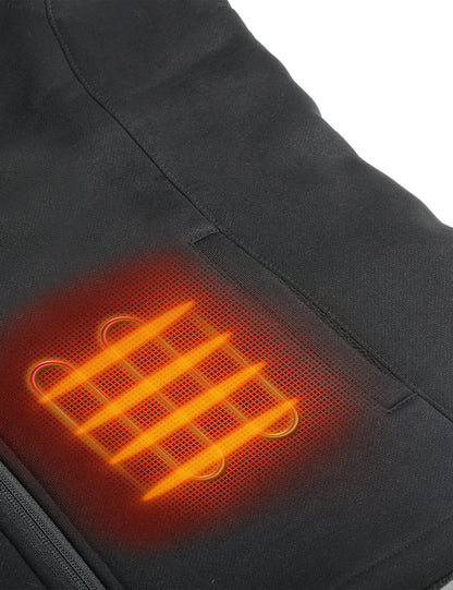 Verwarmde Bodywarmer - Inclusief Accu – Zwart – Maat XL