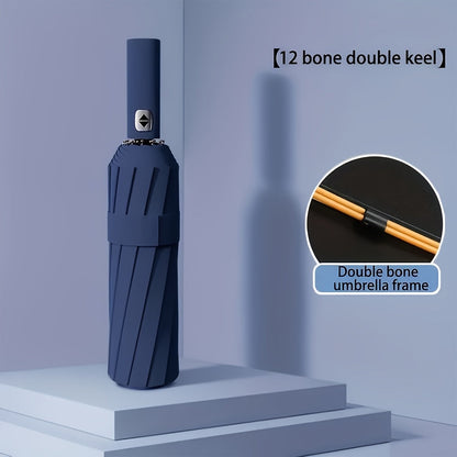 Stormax Opvouwbare Paraplu – Winddichte Bescherming met Stijlvolle Kracht