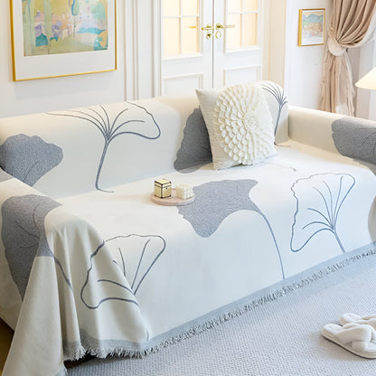 Pastorale Stijl Ginkgo Blad Bankhoes