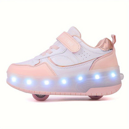 FlashRider – Lichtspektakel Roller Sneakers ten Kinderen