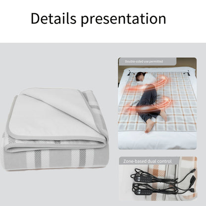 Elektrisch Dekens met Afstandsbediening, USB Verwarmd Matras, 5 Temperatuurinstellingen