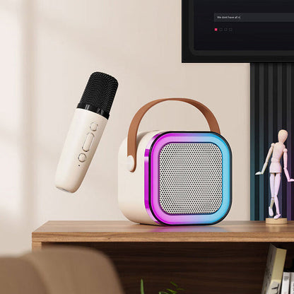 SingJoy Mini Karaoke Systeem – Draadloze Microfoons ten Onvergetelijke Zangmomenten