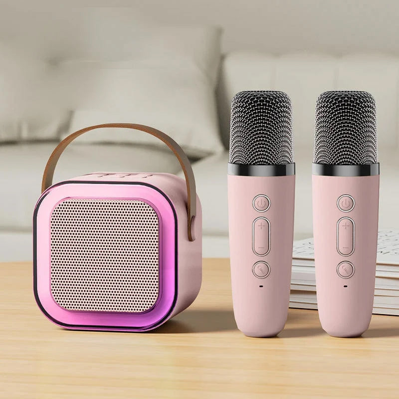 SingJoy Mini Karaoke Systeem – Draadloze Microfoons ten Onvergetelijke Zangmomenten