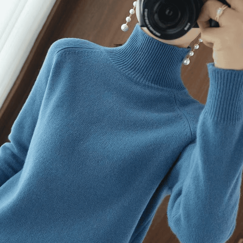 Dames Turtleneck Trui | Elegant, Warm en Perfect voor de Winter