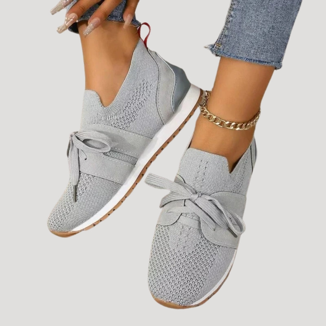 Dames Ademend Gebreide Sneakers | Lichtgewicht Comfort en Moeiteloze Stijl