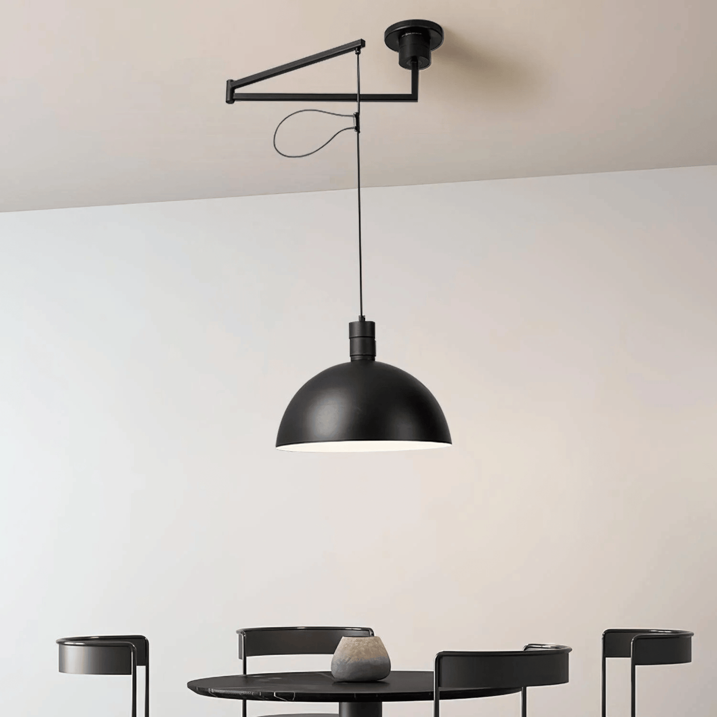 Verstelbare Swing-Arm Hanglamp voor Keuken, Eetkamer of Woonkamer - Moderne Plafondlamp