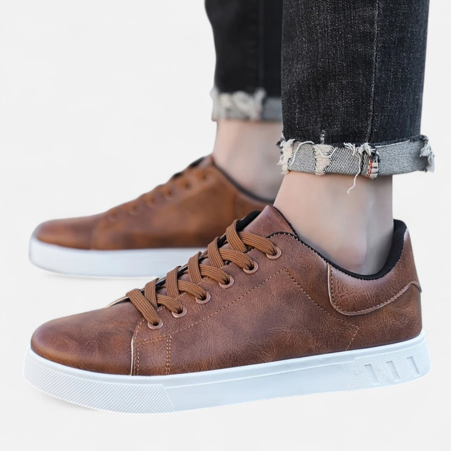 Heren Business Casual Veterschoenen | Slimme Stijl met Dagelijks Comfort