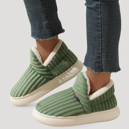 Dames Cosy Fleece Slipper Boots | Warm, Zacht en Gemakkelijk te Dragen