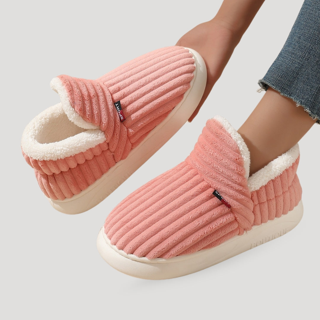 Dames Cosy Fleece Slipper Boots | Warm, Zacht en Gemakkelijk te Dragen