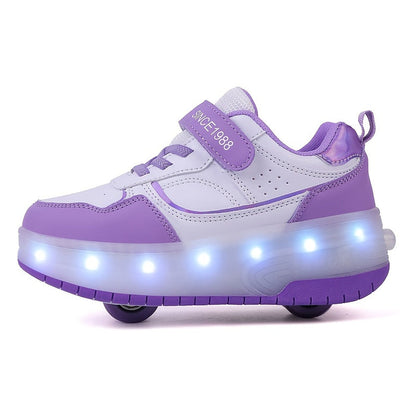 FlashRider – Lichtspektakel Roller Sneakers ten Kinderen