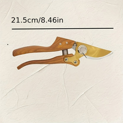 Ergonomische SK5 tuinschaar met houtnerf handgrepen