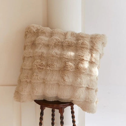 Konijnen Faux Bont Kussenhoes