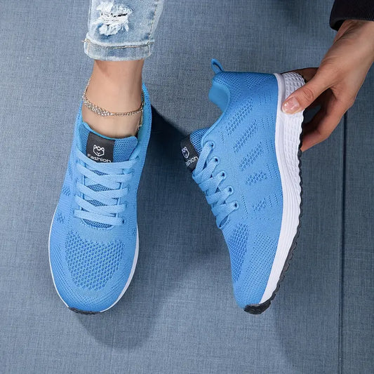 Vrouwen Ademend Sport Trainers | Lichtgewicht Ontwerp en Moderne Stijl