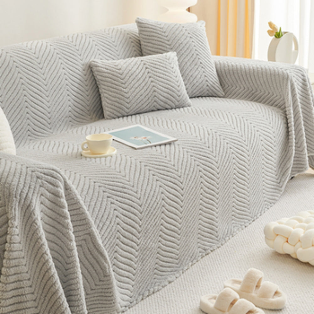 Chenille Pluche Bankhoes