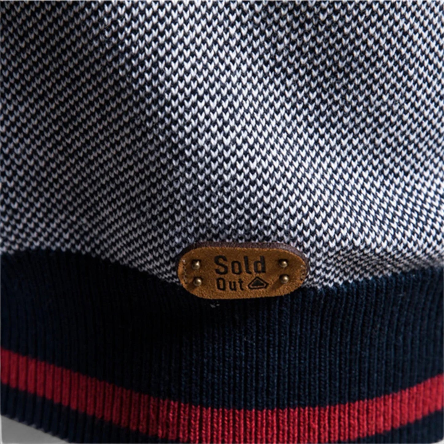 Heren Zipped Katoenen Gebreide Trui | Verfijnd Comfort voor Koelere Seizoenen