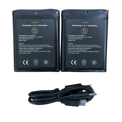 Øven Elektrisch Verwarmde Handschoenen Zwart Unisex