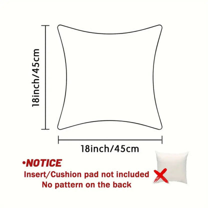 Fundas de almohada navideñas de terciopelo dorado