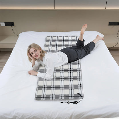 Elektrisch Dekens met Afstandsbediening, USB Verwarmd Matras, 5 Temperatuurinstellingen