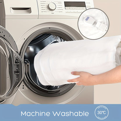 Elektrische Heizdecke fürs Bett, weiße Heizdecke, waschbar, 7 Heizstufen