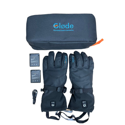 Øven Elektrisch Verwarmde Handschoenen Zwart Unisex