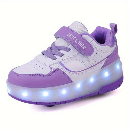FlashRider – Lichtspektakel Roller Sneakers ten Kinderen