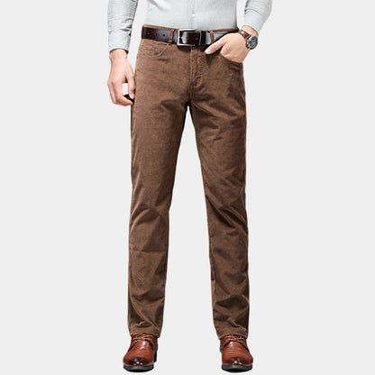 Heren Corduroy Broeken met Stretch | Zacht, stijlvol en comfortabel in beweging