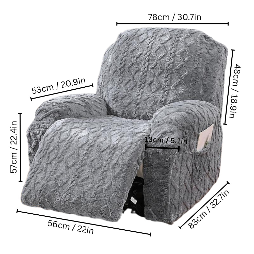 Jacquard Stretch Relaxfauteuil Hoes