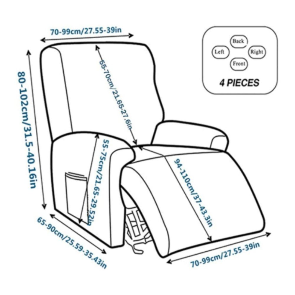 Bloemen Recliner Sofa Hoes