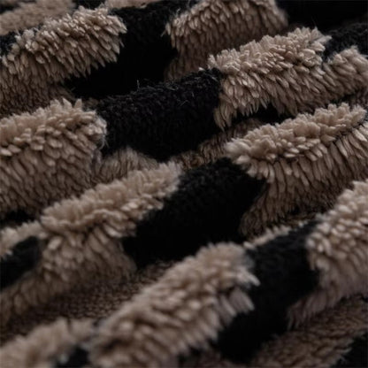 Cavalli Houndstooth Pluche Bankhoes