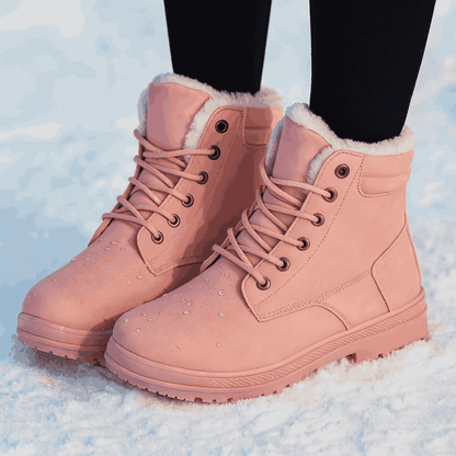 Waterdichte Winter Sneeuwschoenen voor Dames - Comfortabel en Warm