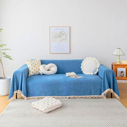 Elegante Pluche Bankhoes