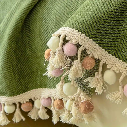 Elegante Pluche Bankhoes