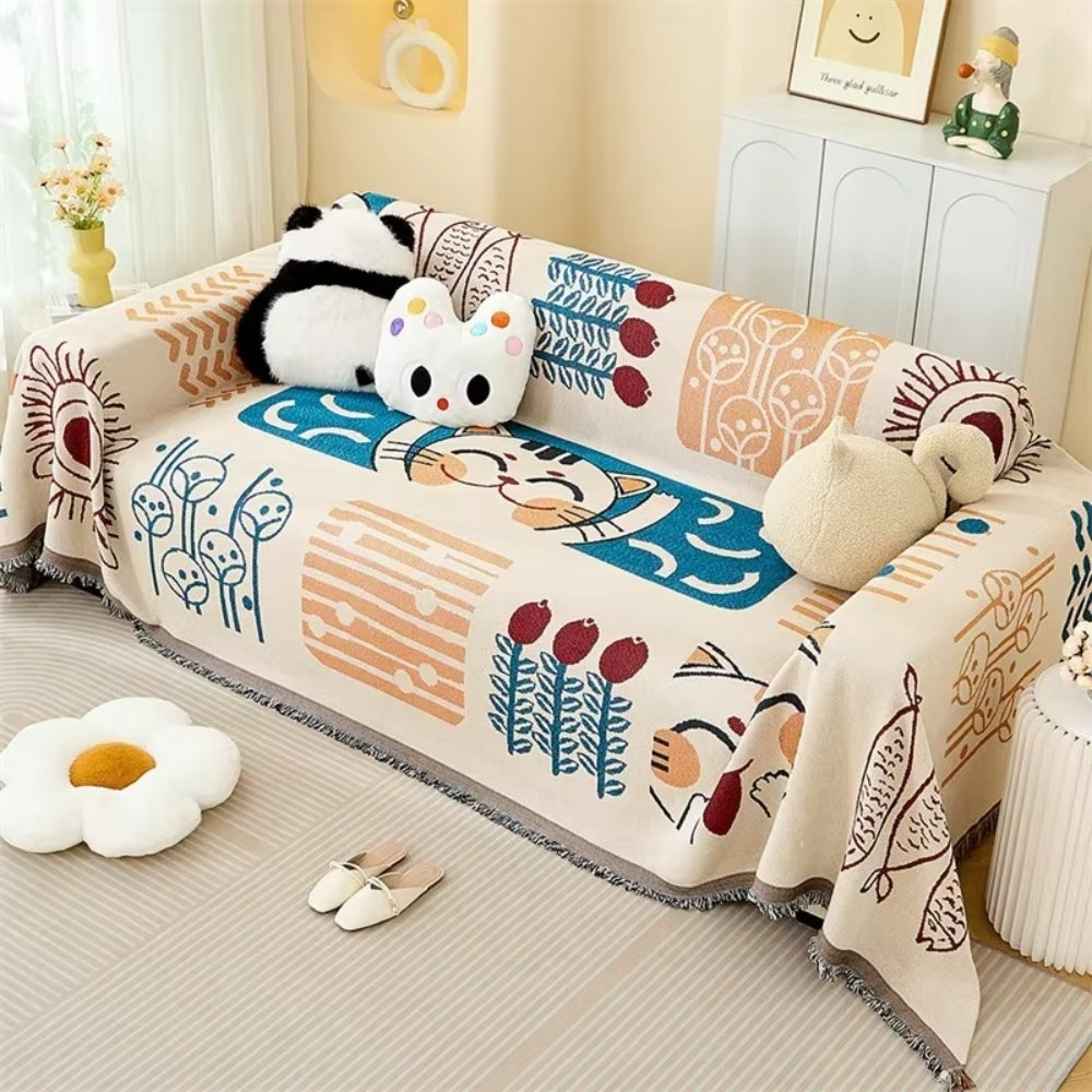 Fiesta Woven Couch Cover