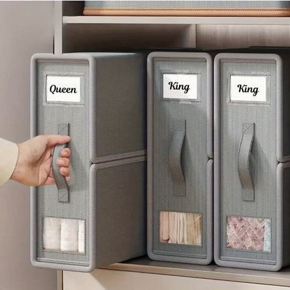 Foldable Bed Linen Organizer