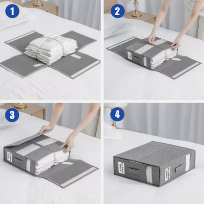 Foldable Bed Linen Organizer
