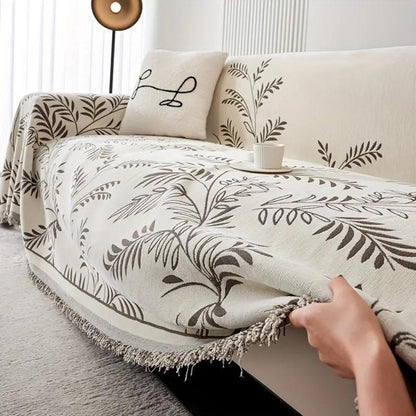 Nature's Embrace Chenille-Sofabezug