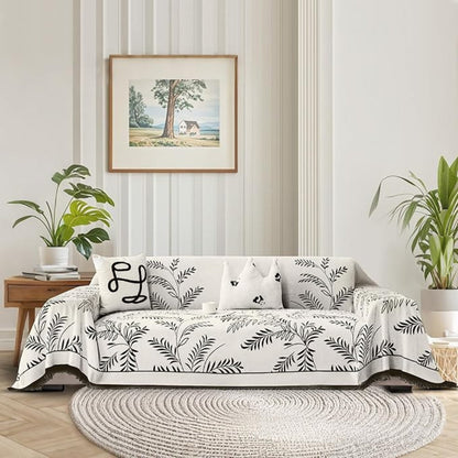 Nature's Embrace Chenille-Sofabezug