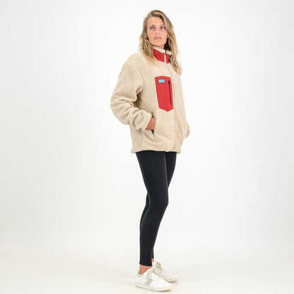 Wøley Verwarmd Vest Fleece Rood Unisex (open box)