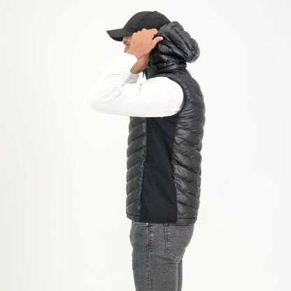 Høgge Verwarmde Heren Bodywarmer Gløde Zwart (open box)