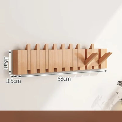 Klappbarer Wandhaken aus Holz für Klaviere