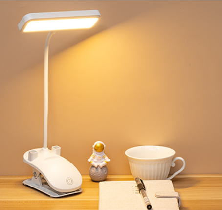 LumaFlex – Draagbare LED Tafellamp incl. Telefoonhouder en Verstelbare Helderheid