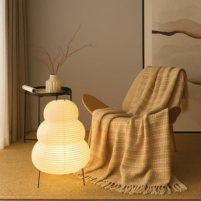 Modern Bedside Lamp | Stylish Rice Paper Table Lamp for Home Decor