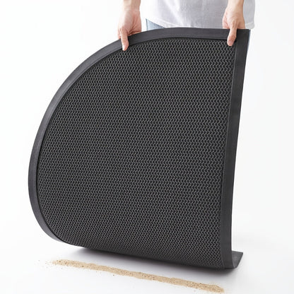 Rynel Halve Cirkel Deurmat | Antislip Entree Mat