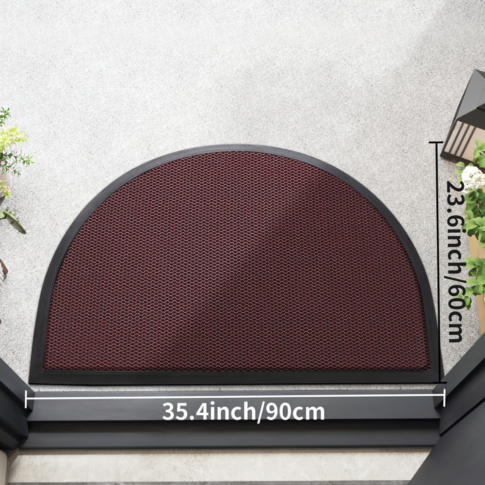 Rynel Halve Cirkel Deurmat | Antislip Entree Mat