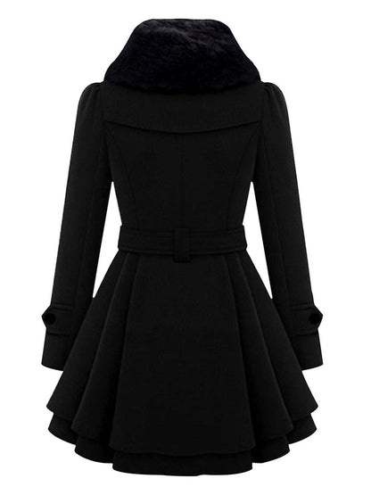 Warme Winterjas Incl. Bontvoering Voor Dames - Vienna