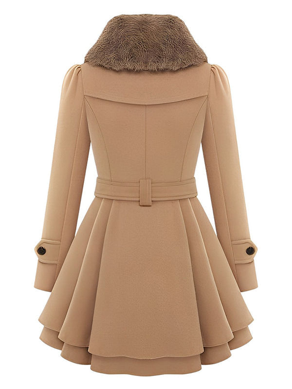 Warme Winterjas Incl. Bontvoering Voor Dames - Vienna