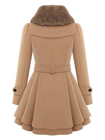 Warme Winterjas Incl. Bontvoering Voor Dames - Vienna